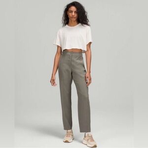 Lululemon Athletica Gray High-Waisted Pants